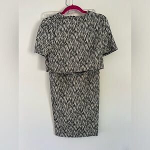 Ronny kobo crop top and skirt